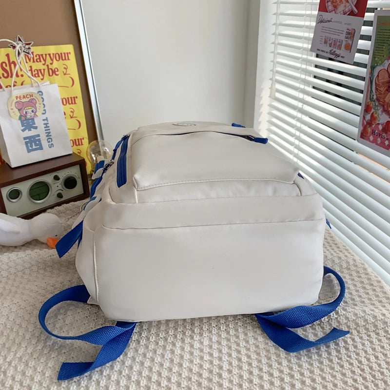 Smiley Waterproof School Backpack