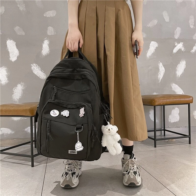 Double-Deck Waterproof School Backpack V2