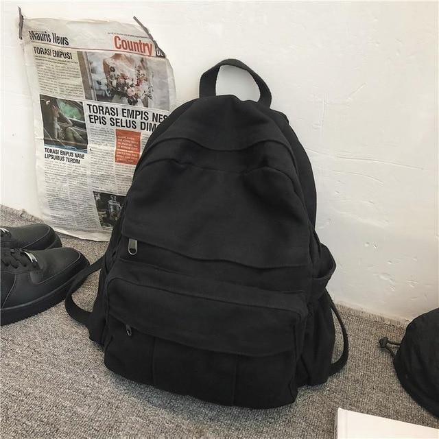 Front Pocket Canvas Backpack - More than a backpack
