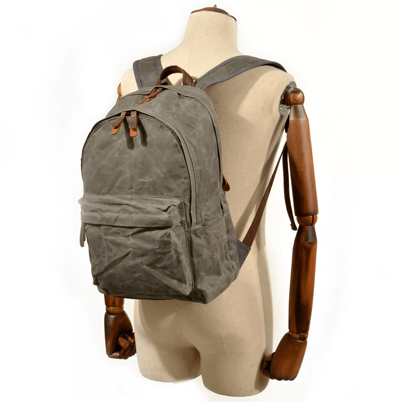 Retro Wax Canvas Backpack - More than a backpack