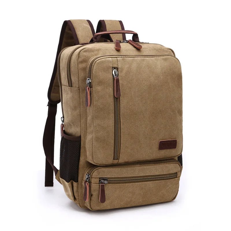 Vintage Canvas Travel Backpack - More than a backpack