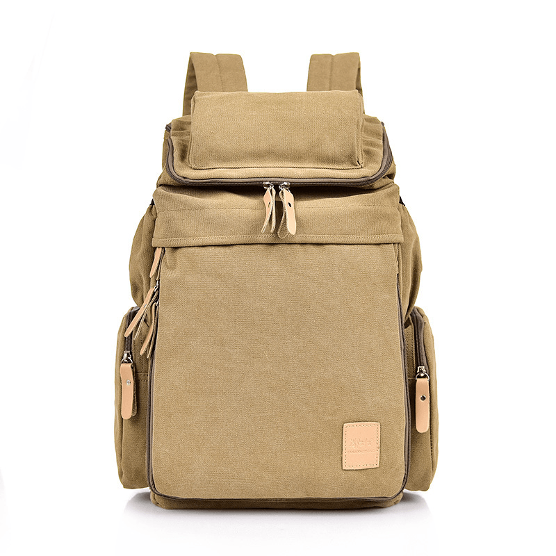 Large Canvas Travel Backpack - More than a backpack