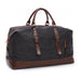 Leather and Canvas Overnight Travel Bag - More than a backpack