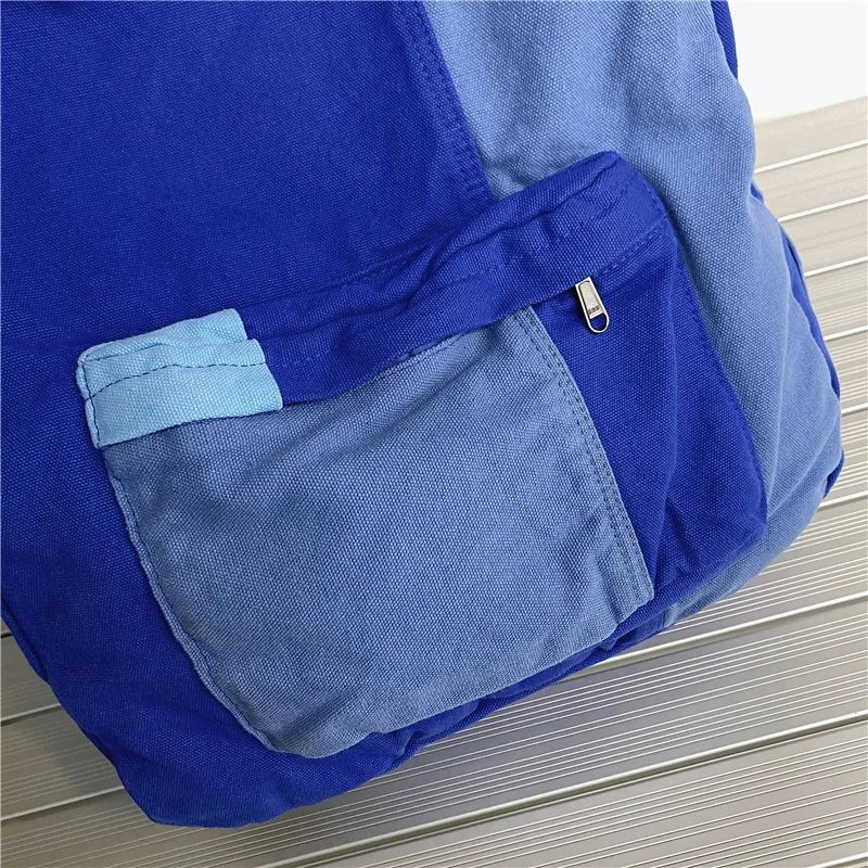 Panelled Canvas School Backpack - More than a backpack