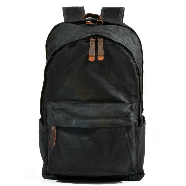 Retro Wax Canvas Backpack - More than a backpack
