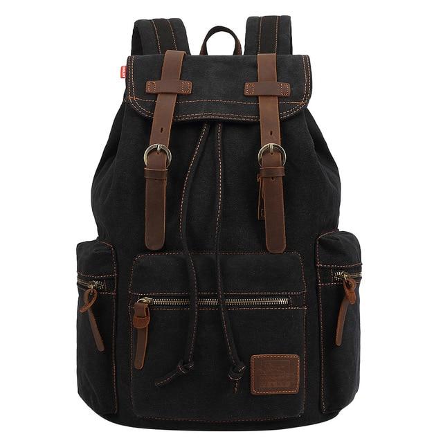 Backpack Rugged Style Rugged Vintage Canvas Backpack — More than a backpack