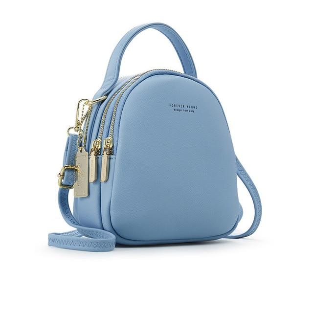 Faux Leather Backpacks