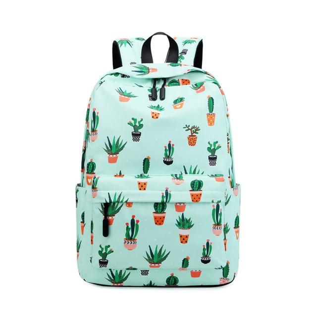 Cute store cactus backpack